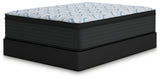 Elite Springs Plush Gray/Blue Twin Mattress from Ashley Furniture - Luna Furniture