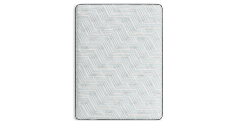 Palisades Firm Gray/Blue Twin Mattress from Ashley Furniture - Luna Furniture
