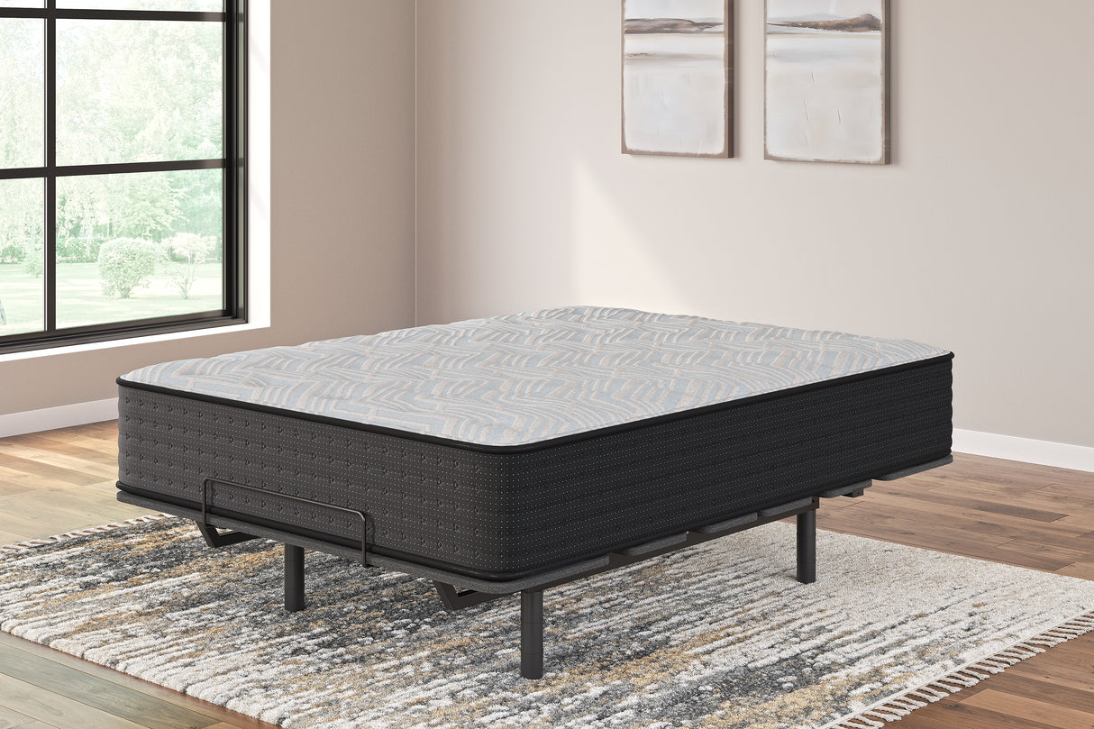 Palisades Plush Gray/Blue California King Mattress from Ashley Furniture - Luna Furniture