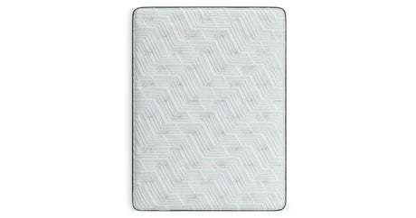 Palisades Plush Gray/Blue California King Mattress from Ashley Furniture - Luna Furniture