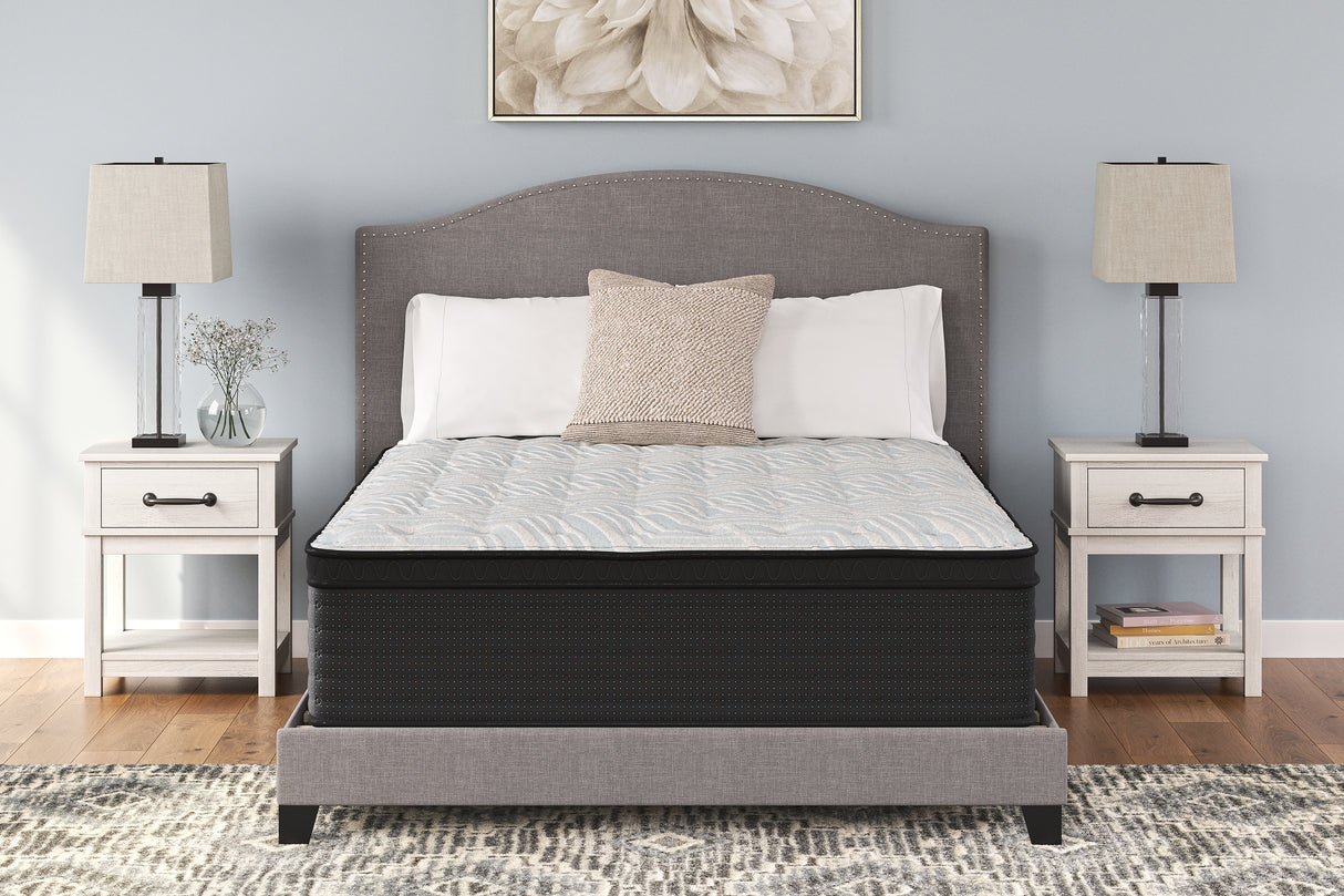 Palisades ET Gray/Blue King Mattress from Ashley Furniture - Luna Furniture