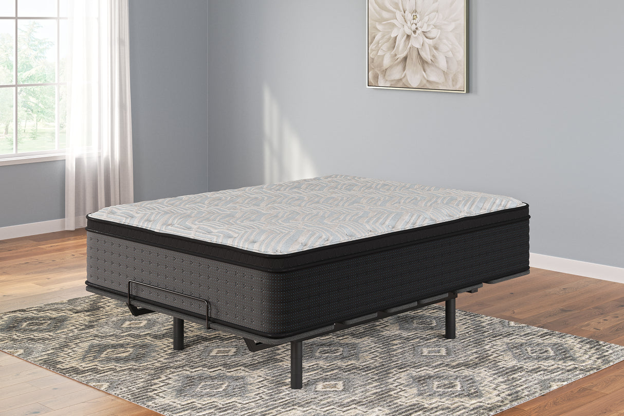 Palisades ET Gray/Blue King Mattress from Ashley Furniture - Luna Furniture