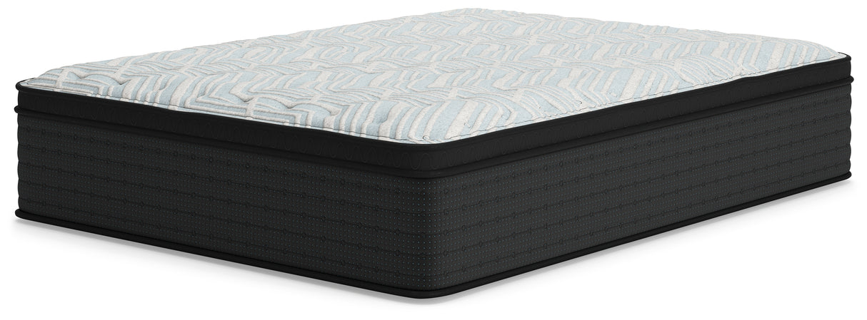 Palisades ET Gray/Blue King Mattress from Ashley Furniture - Luna Furniture