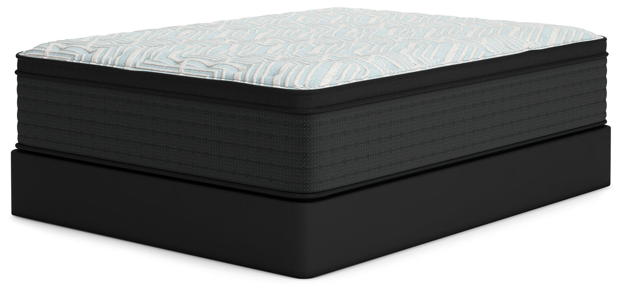 Palisades ET Gray/Blue King Mattress from Ashley Furniture - Luna Furniture