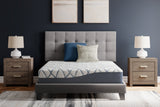 10 Inch Chime Elite 2.0 White/Blue California King Mattress from Ashley Furniture - Luna Furniture