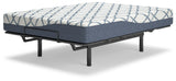 10 Inch Chime Elite 2.0 White/Blue Twin Mattress from Ashley - Luna Furniture