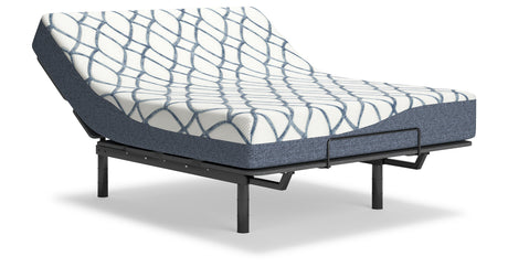 10 Inch Chime Elite 2.0 White/Blue California King Mattress from Ashley Furniture - Luna Furniture