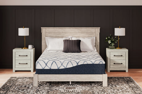 12 Inch Chime Elite 2.0 White/Blue California King Mattress from Ashley Furniture - Luna Furniture
