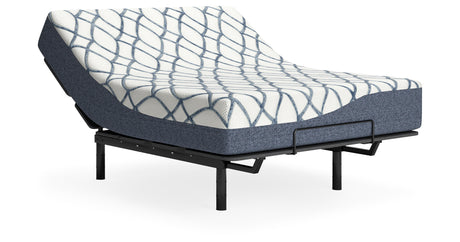 12 Inch Chime Elite 2.0 White/Blue California King Mattress from Ashley Furniture - Luna Furniture