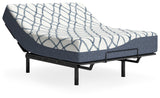 12 Inch Chime Elite 2.0 White/Blue Full Mattress from Ashley - Luna Furniture