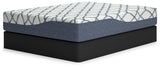 12 Inch Chime Elite 2.0 White/Blue Twin Mattress from Ashley - Luna Furniture