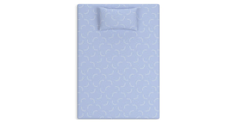 iKidz Ocean Blue Full Mattress and Pillow from Ashley Furniture - Luna Furniture