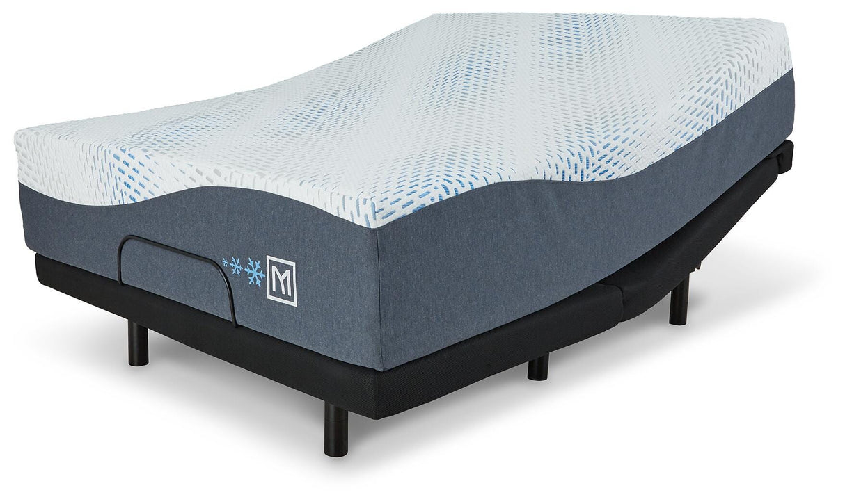 Millennium Luxury Gel Memory Foam White Twin XL Mattress from Ashley Furniture - Luna Furniture