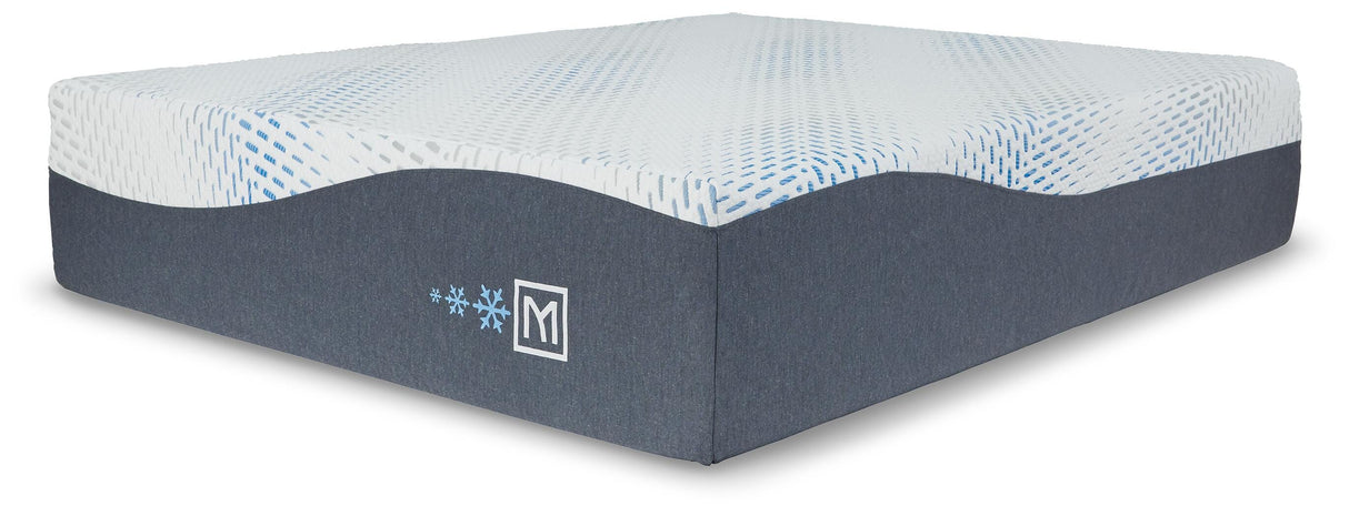 Millennium Luxury Gel Memory Foam White Twin XL Mattress from Ashley Furniture - Luna Furniture
