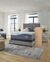 Millennium Luxury Gel Memory Foam White Queen Mattress from Ashley Furniture - Luna Furniture