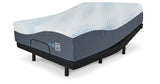 Millennium Cushion Firm Gel Memory Foam Hybrid White King Mattress from Ashley Furniture - Luna Furniture