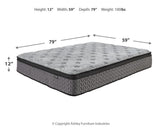 Augusta2 White King Mattress from Ashley Furniture - Luna Furniture