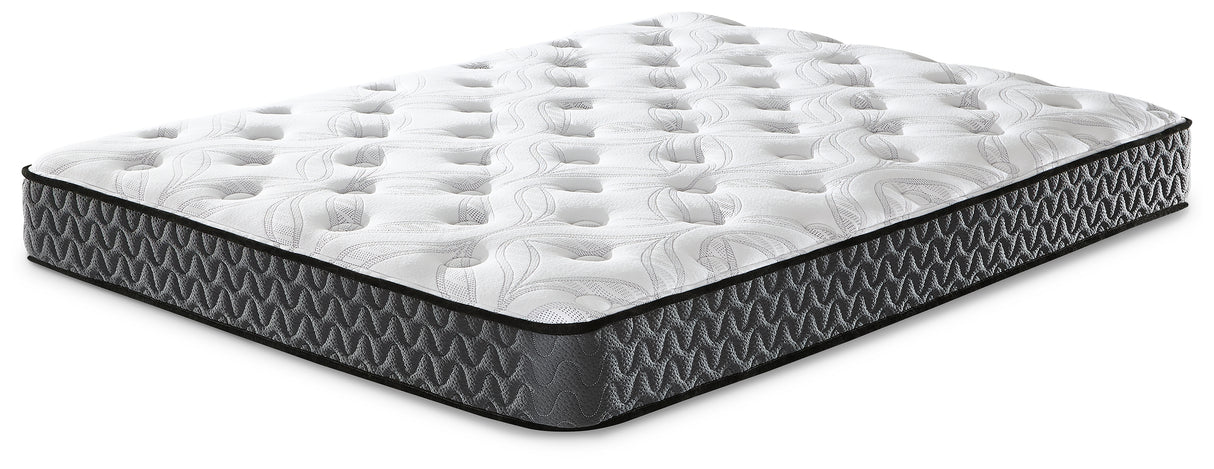 8 Inch Bonnell Hybrid White Queen Mattress from Ashley Furniture - Luna Furniture
