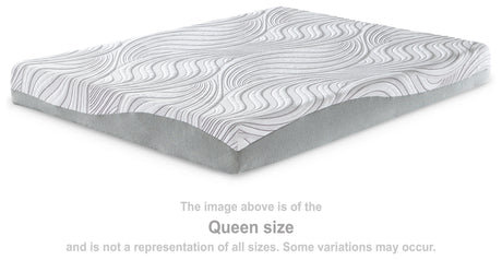 8 Inch Memory Foam White Full Mattress from Ashley Furniture - Luna Furniture