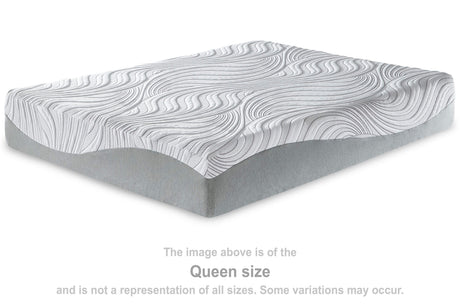 8 Inch Bonnell Hybrid White Twin Mattress from Ashley Furniture - Luna Furniture