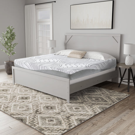 12 Inch Memory Foam White California King Mattress from Ashley Furniture - Luna Furniture