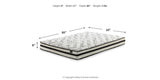 Shawburn Queen Platform Bed with Mattress in Whitewash from Ashley Furniture - Luna Furniture