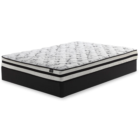 8 Inch Chime Innerspring White Queen Mattress in a Box from Ashley - Luna Furniture