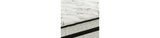 Chime 10 Inch Hybrid White California King Mattress in a Box from Ashley Furniture - Luna Furniture