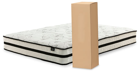 Neilsville Full Platform Bed with Mattress in Whitewash from Ashley - Luna Furniture