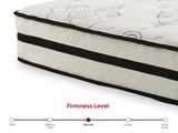 Chime 10 Inch Hybrid White Twin Mattress in a Box from Ashley - Luna Furniture