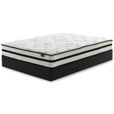 Chime 10 Inch Hybrid White California King Mattress in a Box from Ashley Furniture - Luna Furniture
