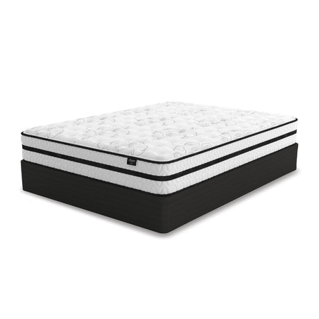 Chime 10 Inch Hybrid White California King Mattress in a Box from Ashley Furniture - Luna Furniture