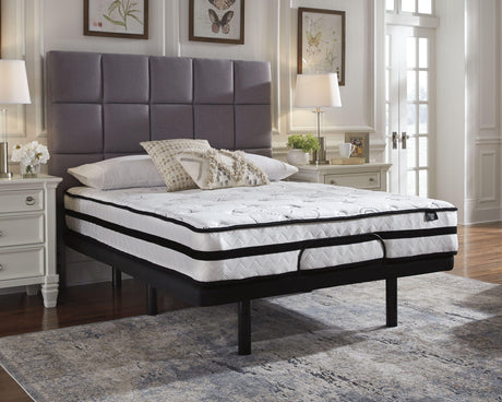 Chime 10 Inch Hybrid White Full Mattress in a Box from Ashley Furniture - Luna Furniture