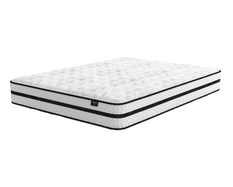 Chime 10 Inch Hybrid White Full Mattress in a Box from Ashley Furniture - Luna Furniture