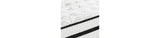 Chime 10 Inch Hybrid Mattress with Adjustable Base in White from Ashley Furniture - Luna Furniture