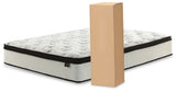 Piperton Twin Platform Bed with Mattress in White from Ashley - Luna Furniture