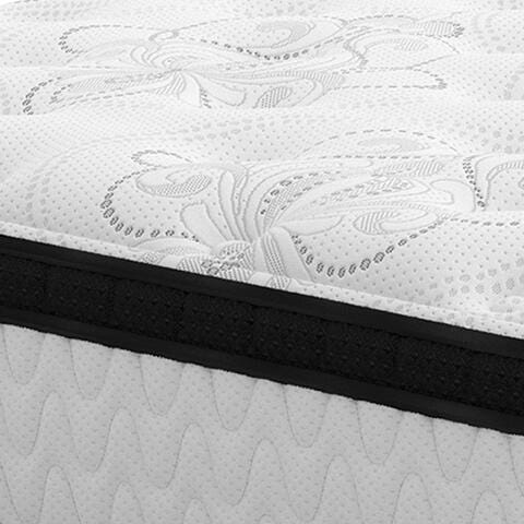 Chime 12 Inch Hybrid White Full Mattress in a Box from Ashley - Luna Furniture