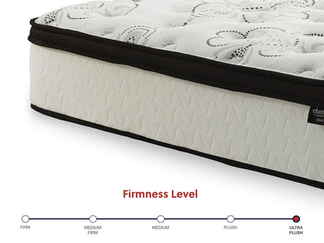 Chime 12 Inch Hybrid White Twin Mattress in a Box from Ashley Furniture - Luna Furniture