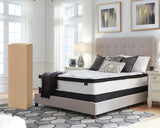 Chime 12 Inch Hybrid White Full Mattress in a Box from Ashley - Luna Furniture