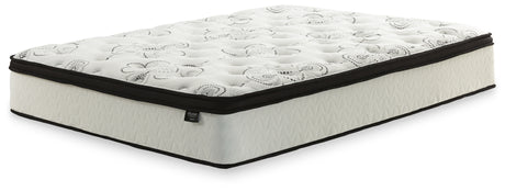 Chime 12 Inch Hybrid White Queen Mattress in a Box from Ashley - Luna Furniture