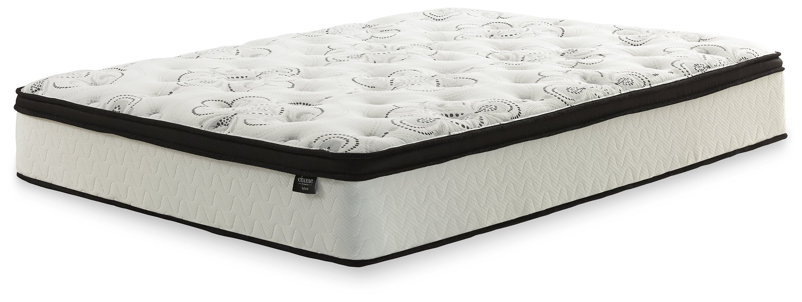 Chime 12 Inch Hybrid White King Mattress in a Box – Luna Furniture