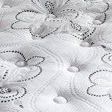 Chime 12 Inch Hybrid White California King Mattress in a Box from Ashley Furniture - Luna Furniture