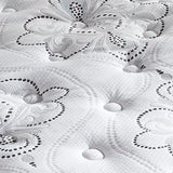 Chime 12 Inch Hybrid White King Mattress in a Box from Ashley Furniture - Luna Furniture