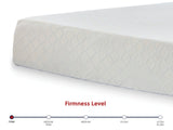 10 Inch Chime Memory Foam White Queen Mattress in a Box from Ashley - Luna Furniture