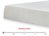 10 Inch Chime Memory Foam White California King Mattress in a Box from Ashley Furniture - Luna Furniture