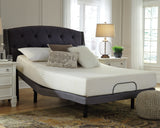 10 Inch Chime Memory Foam White King Mattress in a Box from Ashley Furniture - Luna Furniture