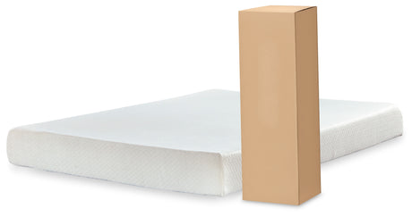 Piperton Full Platform Bed with Mattress in White from Ashley - Luna Furniture