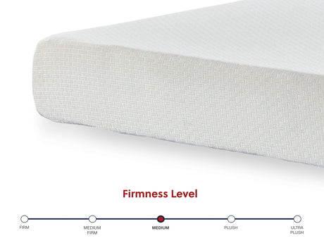Chime 8 Inch Memory Foam White King Mattress in a Box from Ashley - Luna Furniture