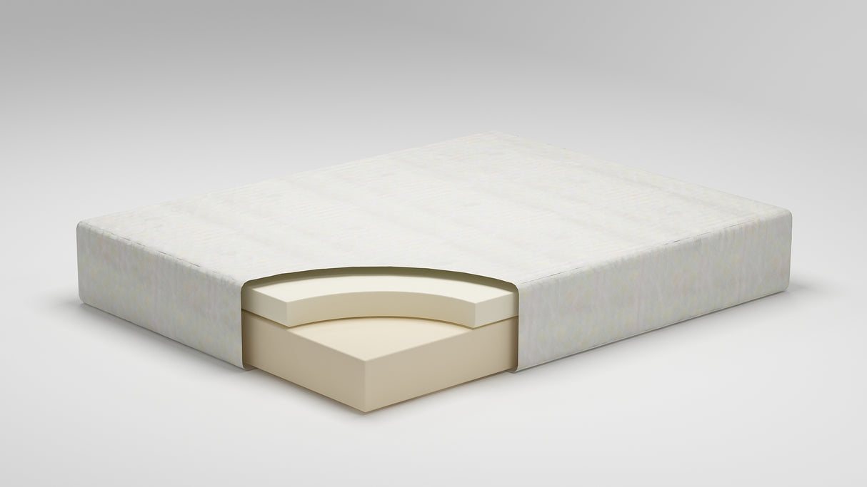 Chime 12 Inch Memory Foam White Full Mattress in a Box from Ashley - Luna Furniture