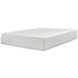 Socalle Twin Platform Bed with Mattress in Light Natural from Ashley - Luna Furniture